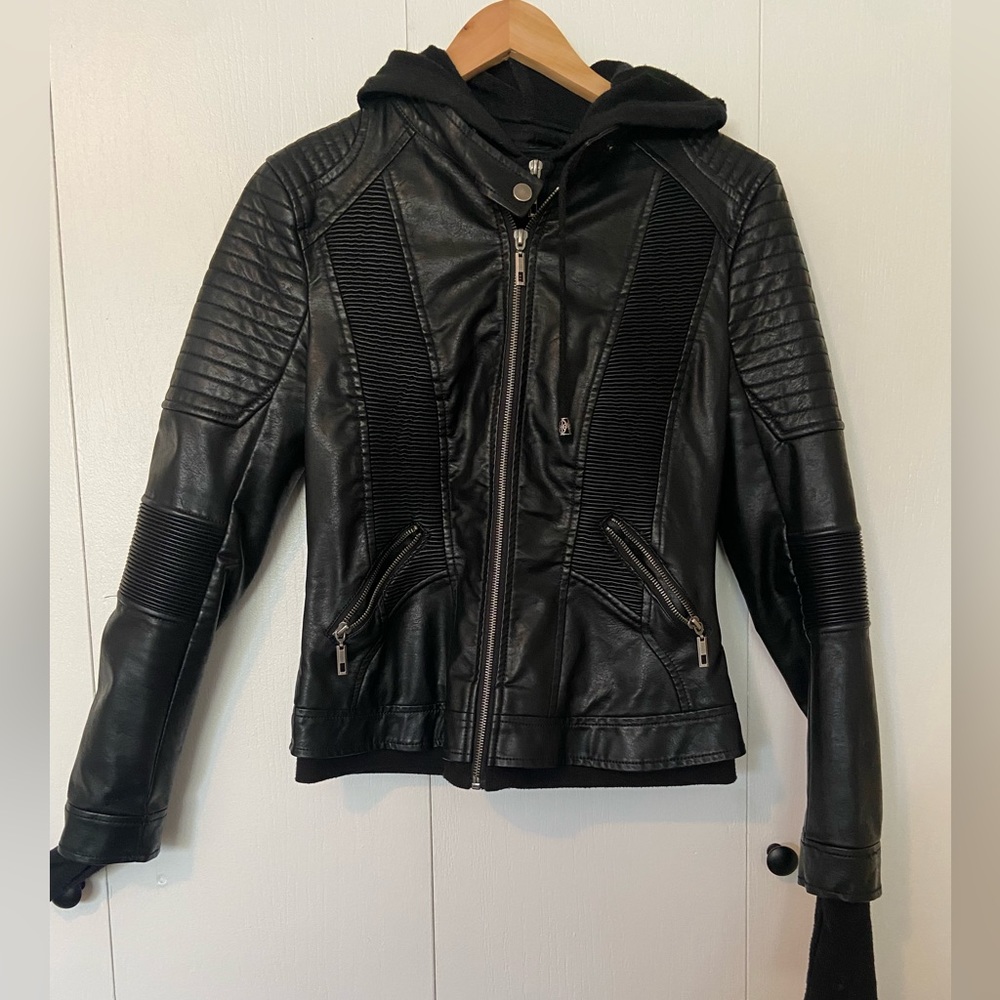 Vegan Leather Jacket